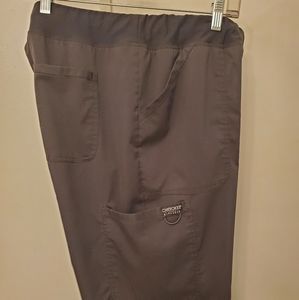 Revolution by Cherokee WorkwearWomen's /Pewter /Cargo Scrub Pants/ Size Large
